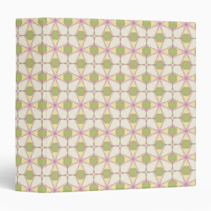 Colorful retro pattern background 3 binder