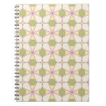 Colorful retro pattern background 3 notebook