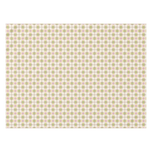 Colorful retro pattern background 3 tablecloth (Front (Horizontal))