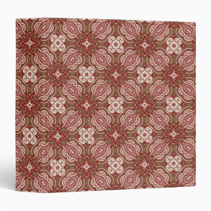 Colorful retro pattern background 4 binder