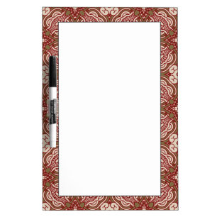 Colorful retro pattern background 4 dry erase board