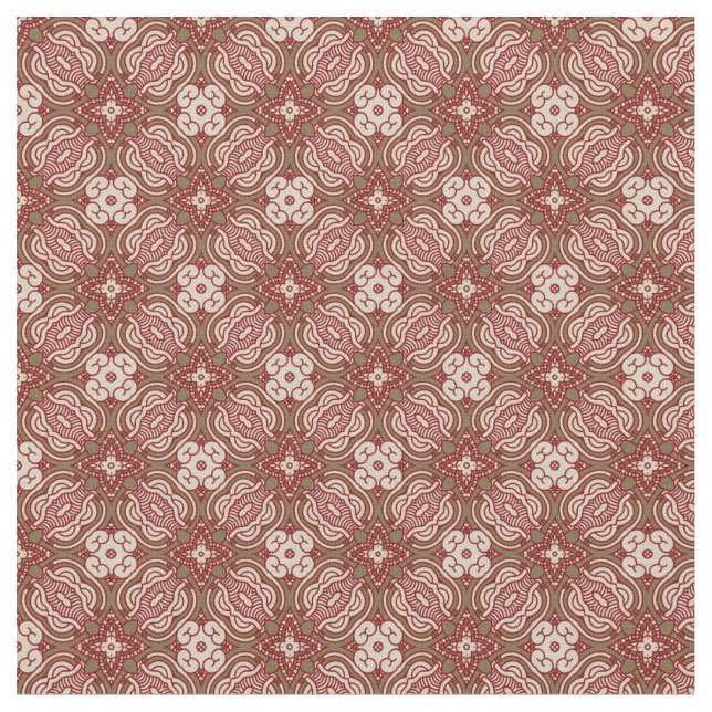 Colorful retro pattern background 4 fabric (Close Up)