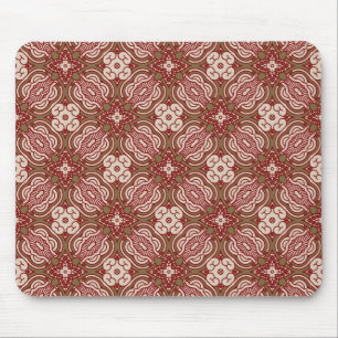 Colorful retro pattern background 4 mouse pad