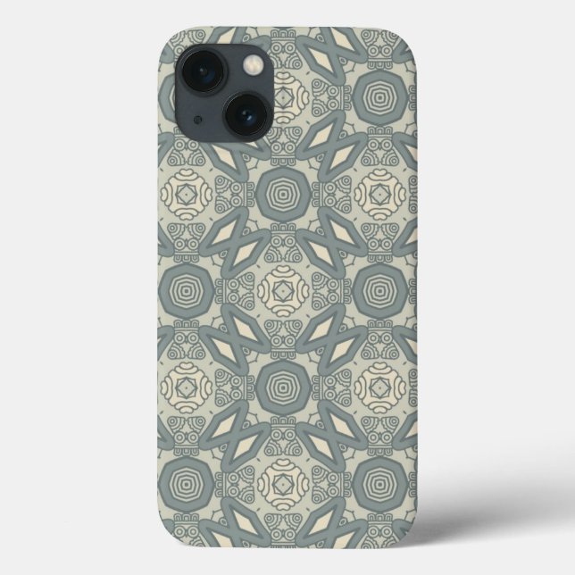 Colorful retro pattern background 5 Case-Mate iPhone case (Back)