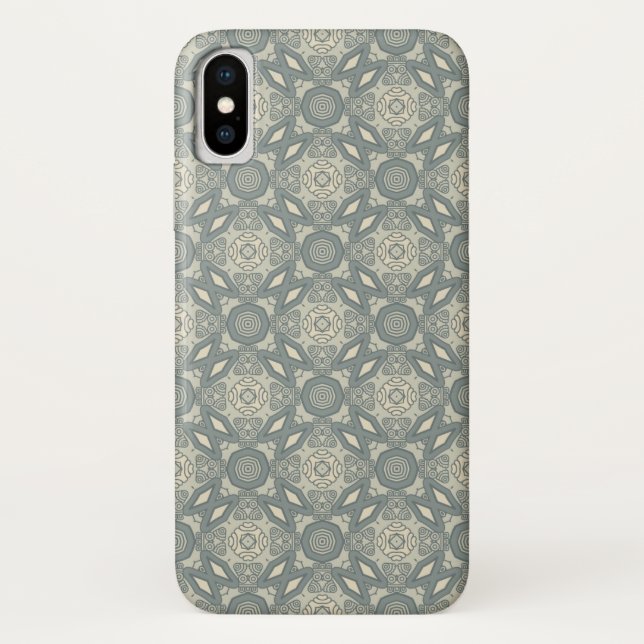 Colorful retro pattern background 5 Case-Mate iPhone case (Back)