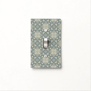 Colorful retro pattern background 5 light switch cover