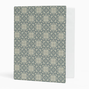 Colorful retro pattern background 5 mini binder