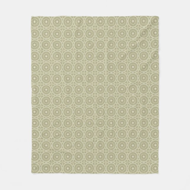 Colorful retro pattern background 6 fleece blanket (Front)