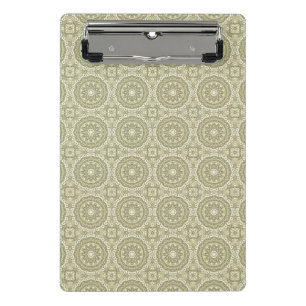 Colorful retro pattern background 6 mini clipboard