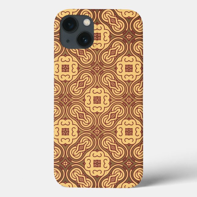 Colorful retro pattern background Case-Mate iPhone case (Back)