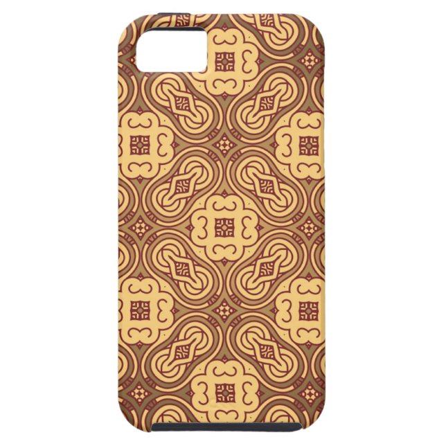 Colorful retro pattern background Case-Mate iPhone case (Back)