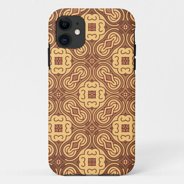 Colorful retro pattern background Case-Mate iPhone case (Back)
