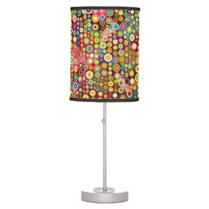 Colorful Retro Spots + your idea Table Lamp