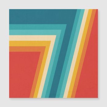 Colorful Retro Stripes  -   70s  80s Design by DesignByLang at Zazzle