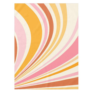 Colorful retro vibes tablecloth