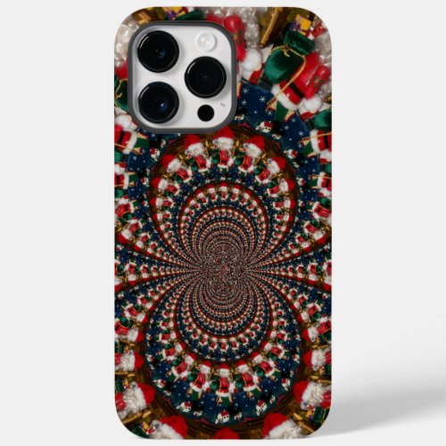 Colorful Retro Vintage Christmas presents Xmas gif Case_Mate iPhone 14 Pro Max Case