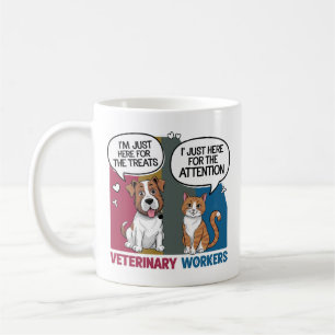 Colorful Retro Vintage Veterinary gift Coffee Mug