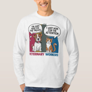 Colorful Retro Vintage Veterinary gift T-Shirt