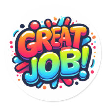 Colorful Reward Great Job!