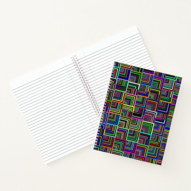 Colorful Right-Angle Notebook (Inside)