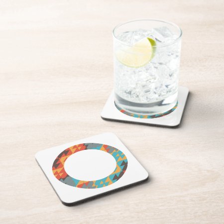 Colorful Ring Drink Coaster