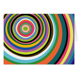 Colorful Rings Card