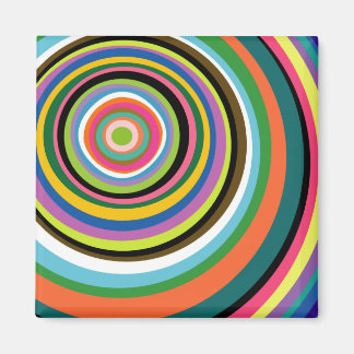 Colorful Rings Magnet