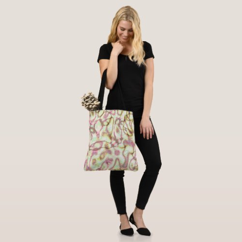 Colorful Ripples  Tote Bag