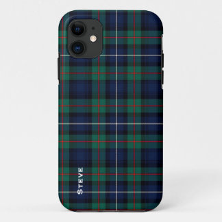 Colorful Robertson Family Tartan Plaid iPhone 11 Case