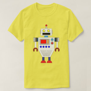 COLORFUL ROBOT TOY: MODERN GRAPHIC ILLUSTRATION T-Shirt