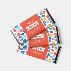 Colorful Rock Climbing  Hershey Bar Favors