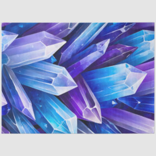 Colorful Rock Crystal Art Tissue Paper