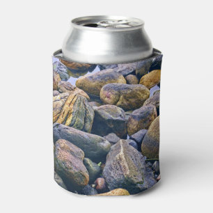 Colorful rocks can cooler