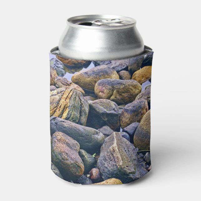 Colorful rocks    can cooler (Can Front)