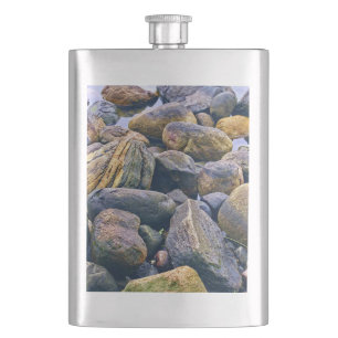 Colorful rocks    flask