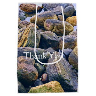 Colorful rocks medium gift bag