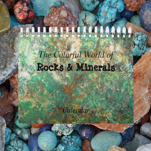 Colorful Rocks  Minerals Calendar