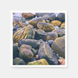 Colorful rocks    napkins