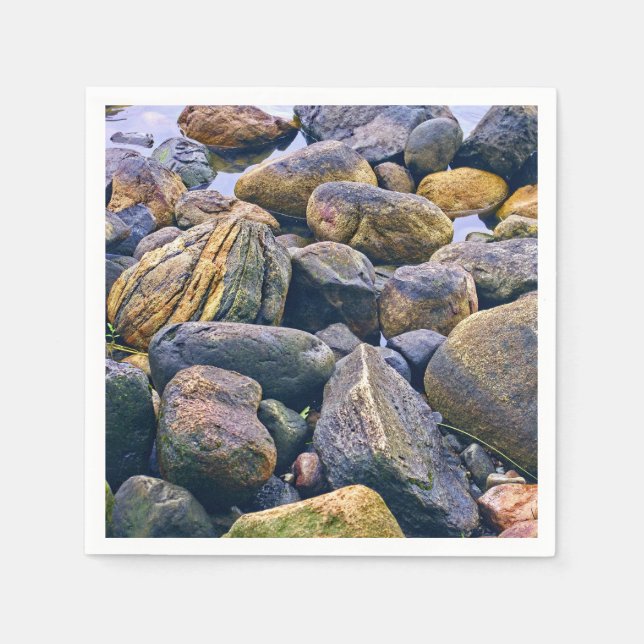 Colorful rocks    napkins (Front)