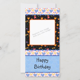 Colorful romantic heart design