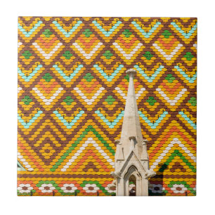 Colorful roof Matthias Church Budapest Ceramic Tile
