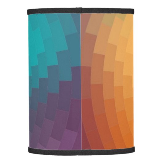 COLORFUL ROOSTER LAMP SHADE (Back)