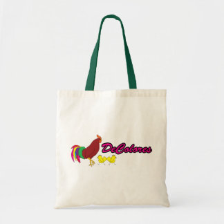 Colorful Rooster Tote Bag