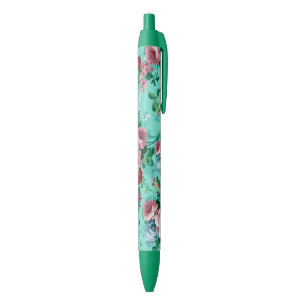Colorful Roses & Flowers Pen