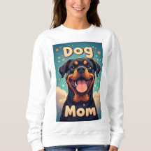 Colorful Rottweiler  Dog Mom