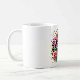 Colorful Royal Birthday Girl Coffee Mug