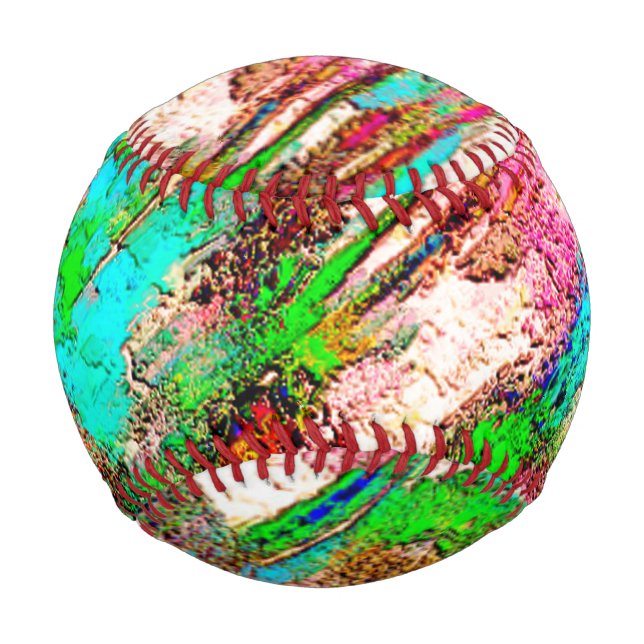 Colorful - Rustic and rough like roughcast Baseball (Front)