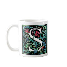 Colorful S Monogram Mug