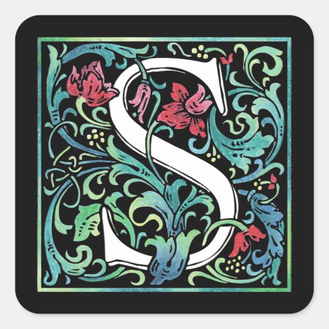 Colorful S sticker (Front)