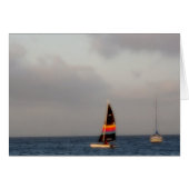 Colorful Sailboat (Front Horizontal)